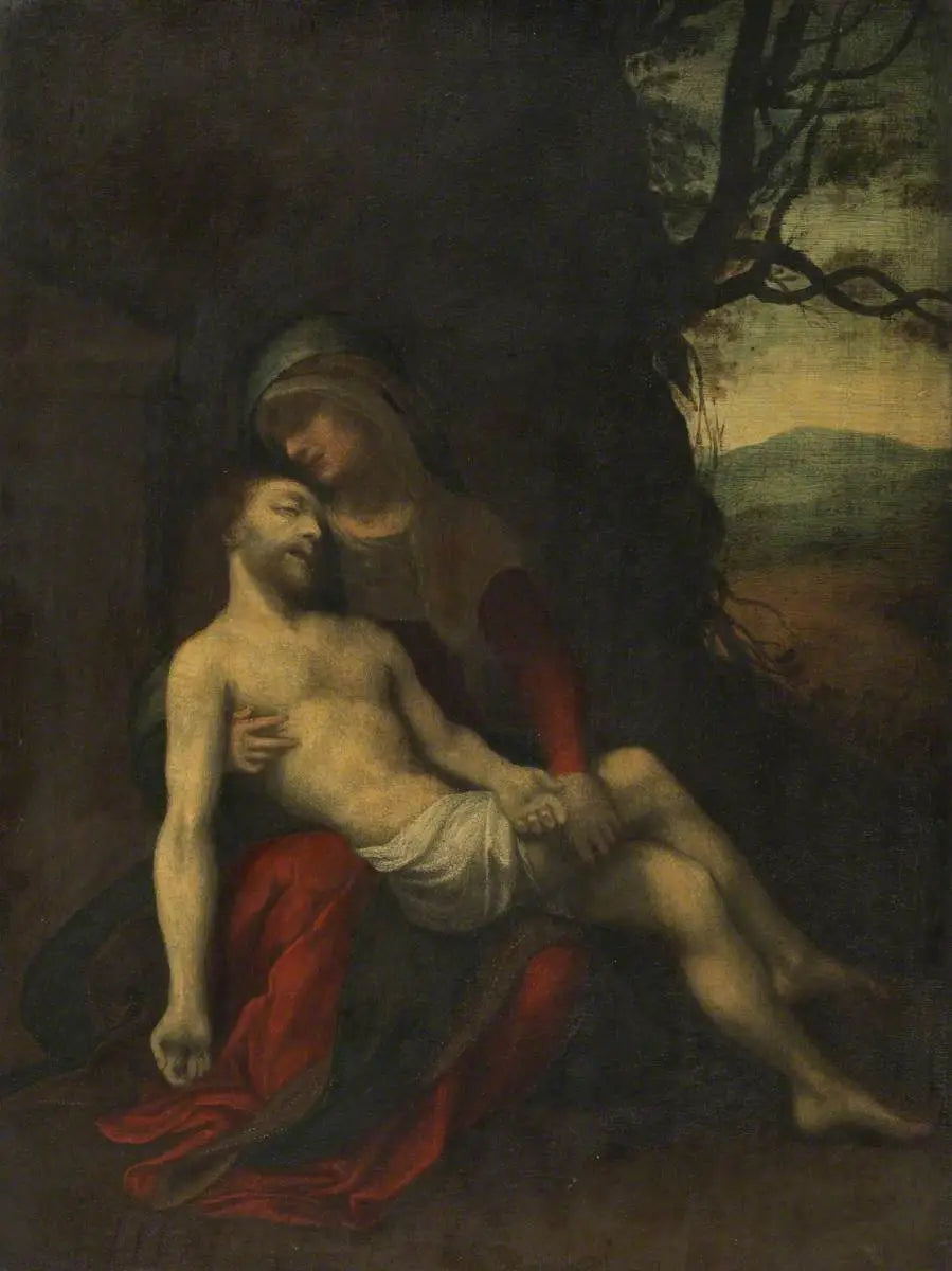 Pietà - Antonio da Correggio - Alpha Reproduction