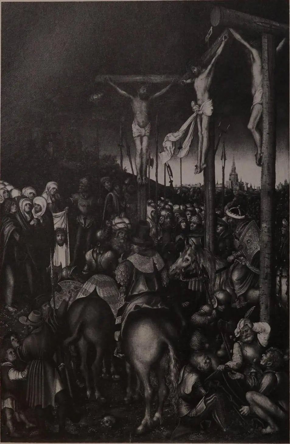 La Crucifixion - Lucas Cranach the Elder - Alpha Reproduction