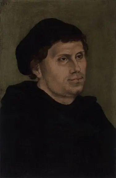 Portrait de Martin Luther (1483-1546) - Lucas Cranach the Elder - Alpha Reproduction