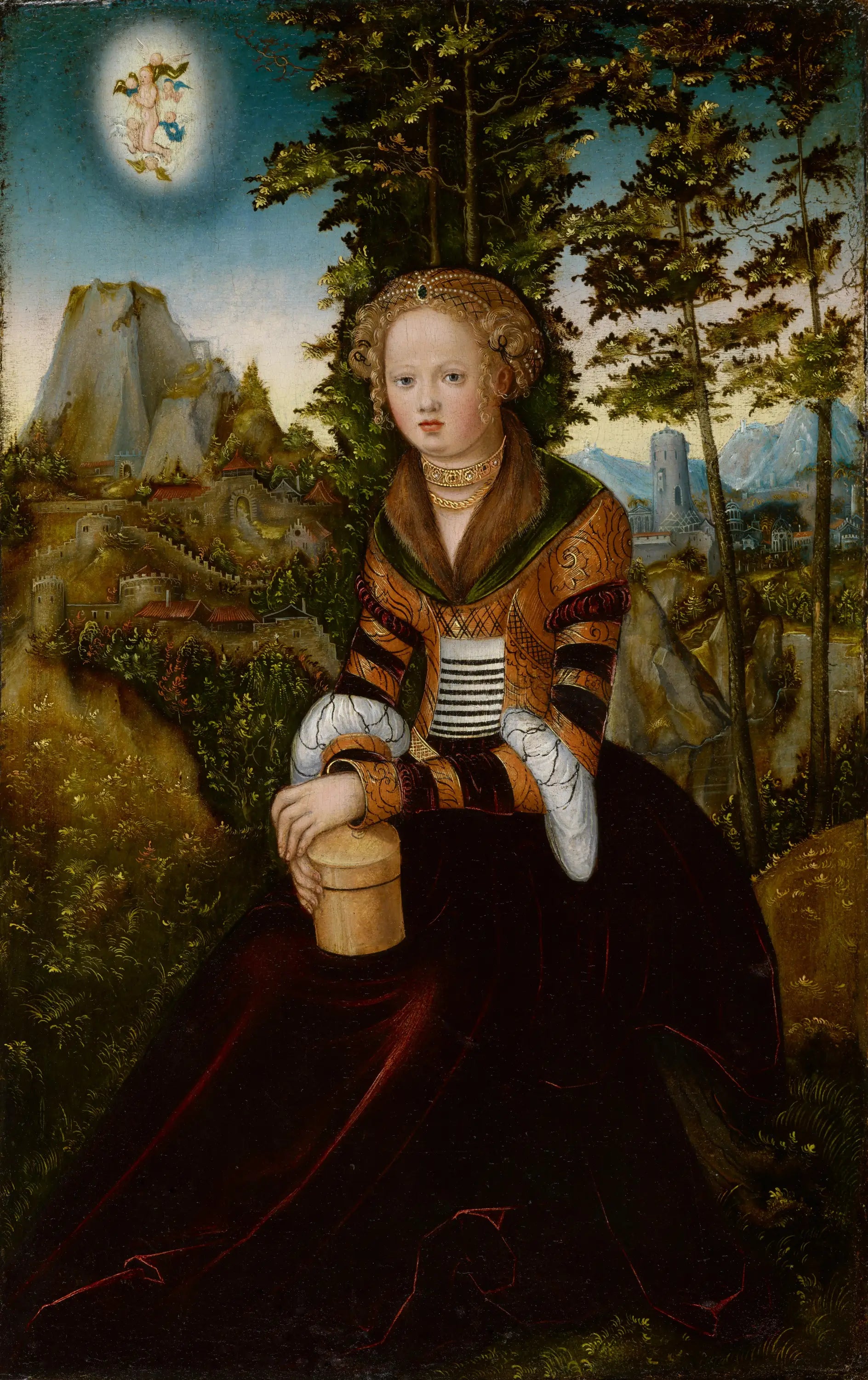 Sainte-Marie-Madeleine - Lucas Cranach the Elder - Alpha Reproduction