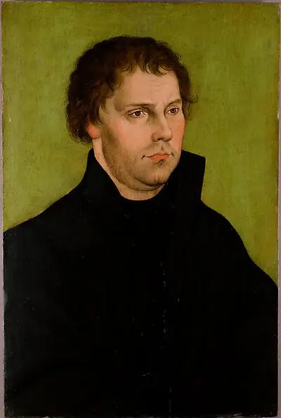 Portrait de Martin Luther - Lucas Cranach the Elder - Alpha Reproduction