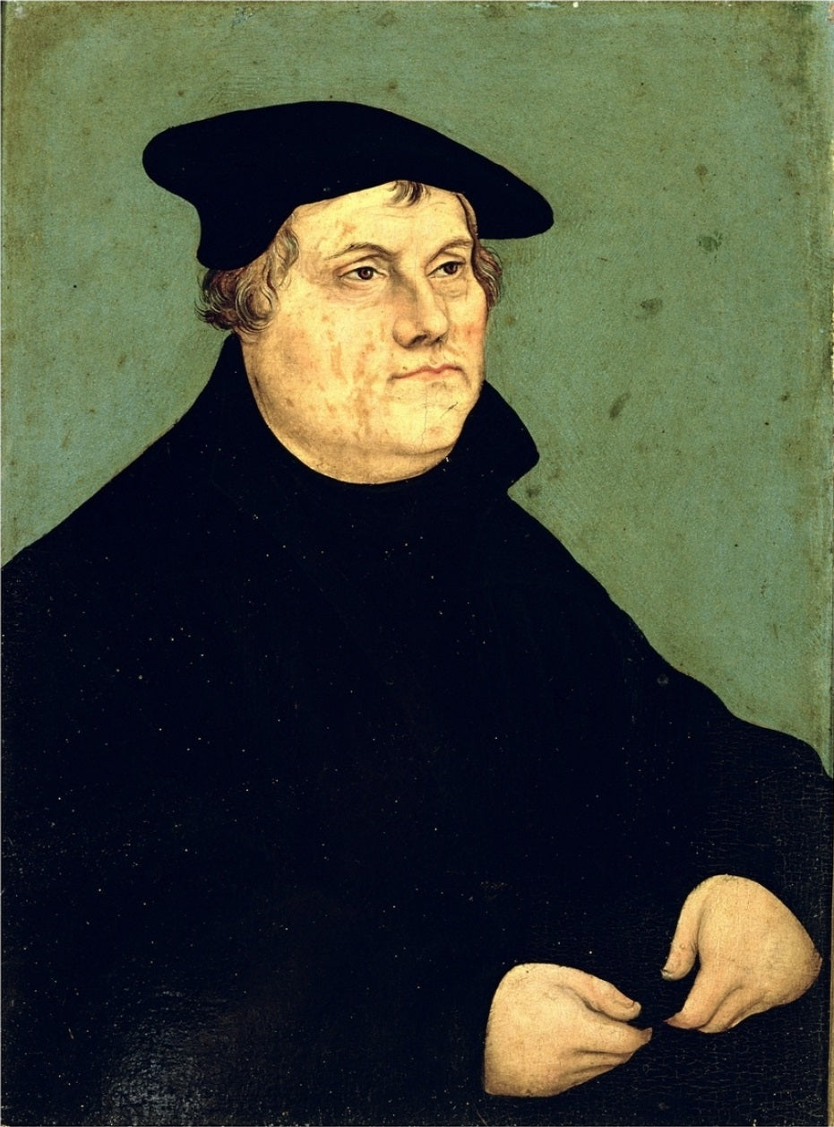 Portrait de Martin Luther - Lucas Cranach the Elder - Alpha Reproduction