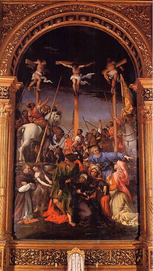 Crocifissione - Lorenzo Lotto