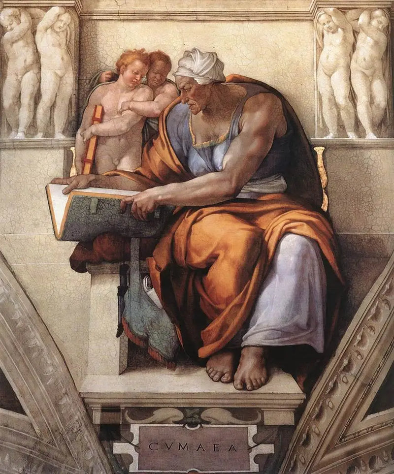 La Sibilla di Cuma - Michelangelo