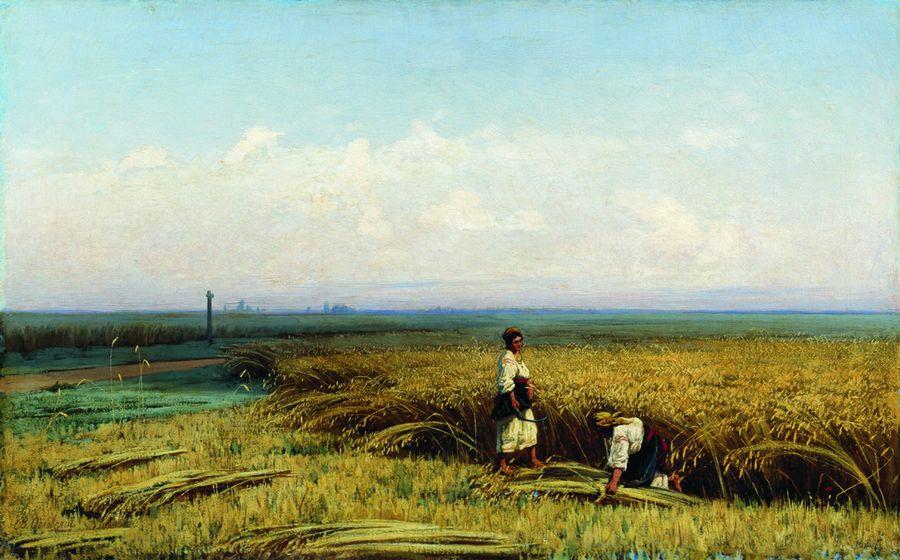 La Moisson, Volodymyr Orlovsky, 1882