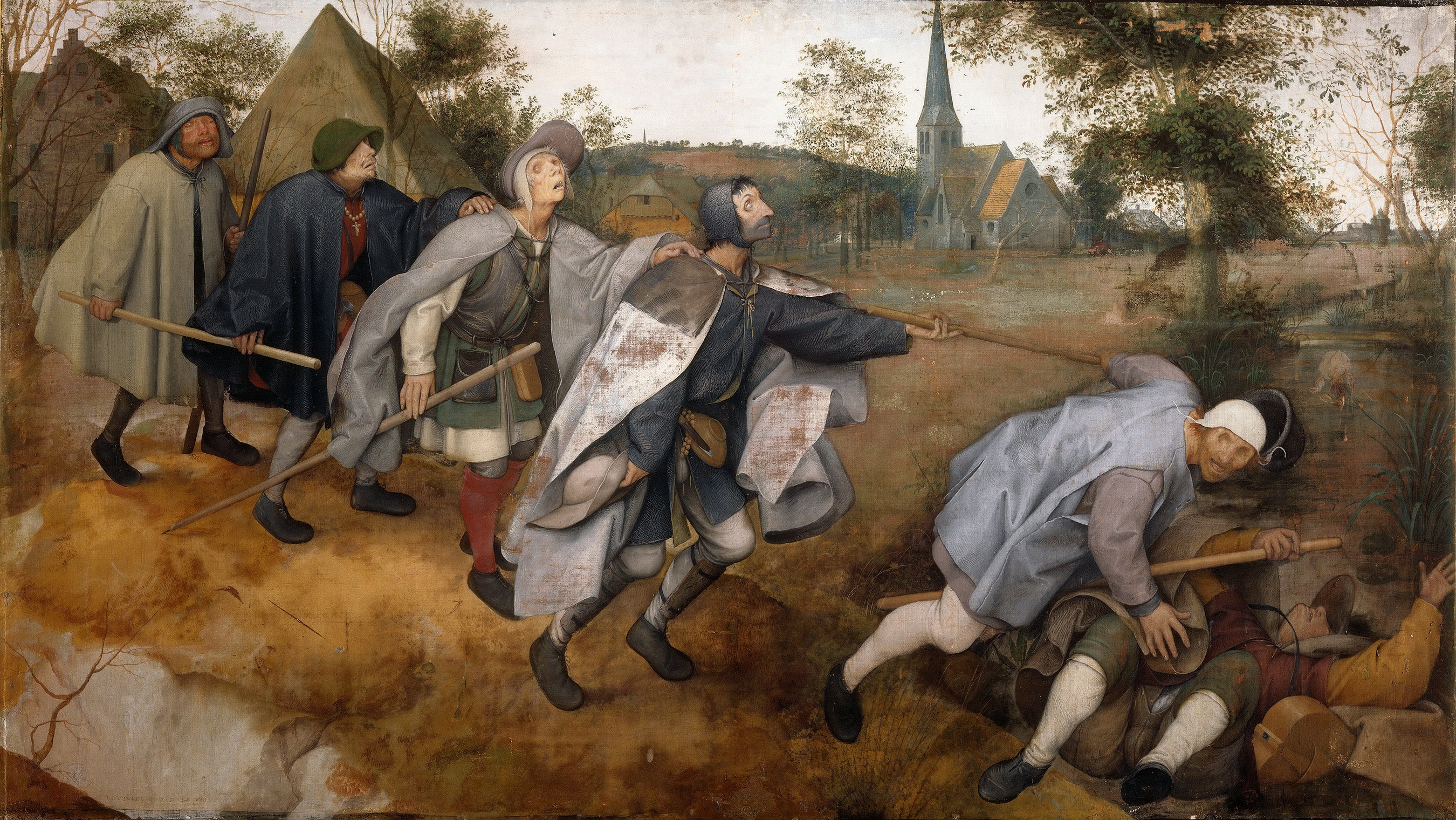 La Parabola dei ciechi - Pieter Brueghel il Vecchio