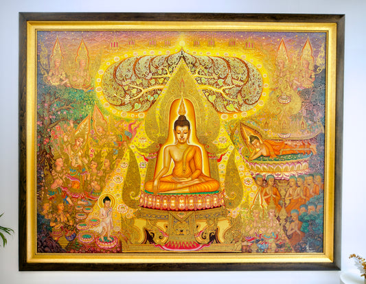 La Vita di Buddha – Siwakorn | Dimensioni: 240x180 cm