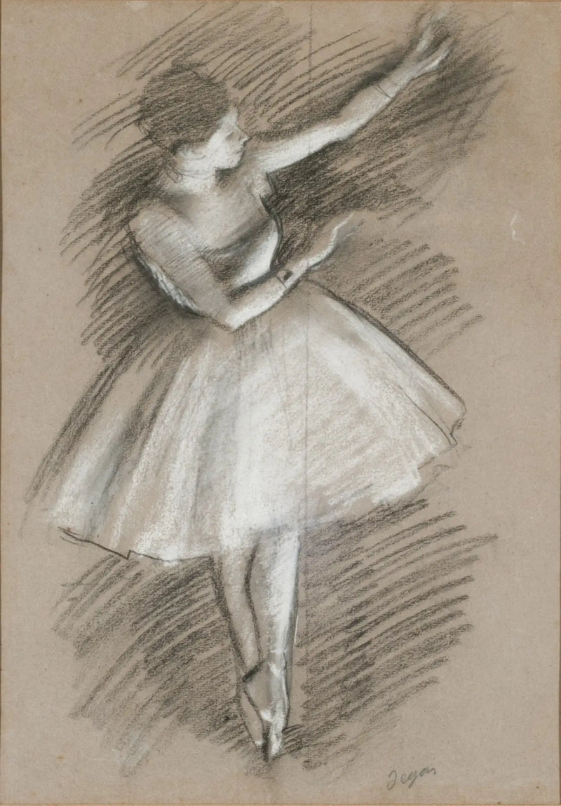 ballerina in bianco - Edgar Degas