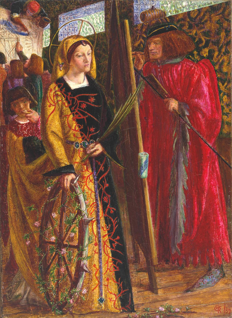 Santa Caterina - Dante Gabriel Rossetti