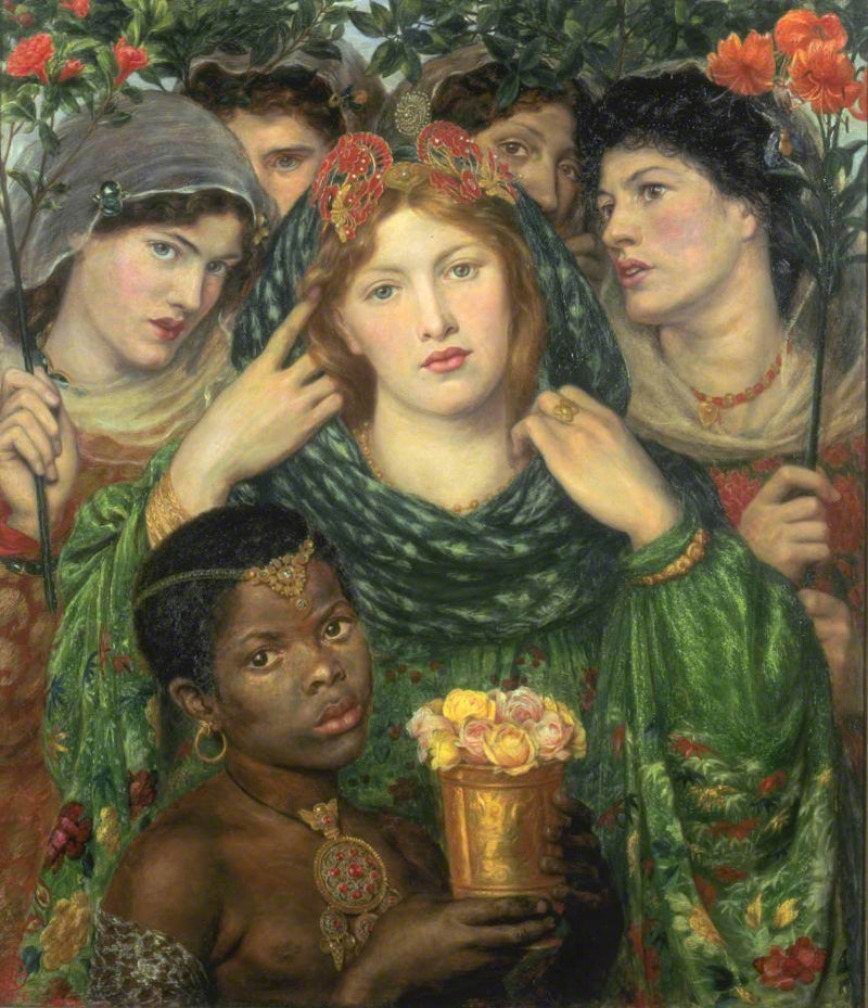 La Bien-Aimée o La Sposa - Dante Gabriel Rossetti