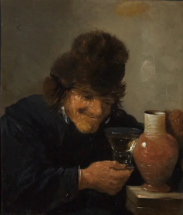 L’homme qui boit - David Teniers le Jeune - Alpha Reproduction