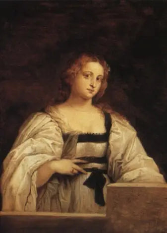 Portrait de femme - David Teniers le Jeune - Alpha Reproduction