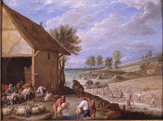 Les Quatre Saisons (Été) - David Teniers le Jeune - Alpha Reproduction