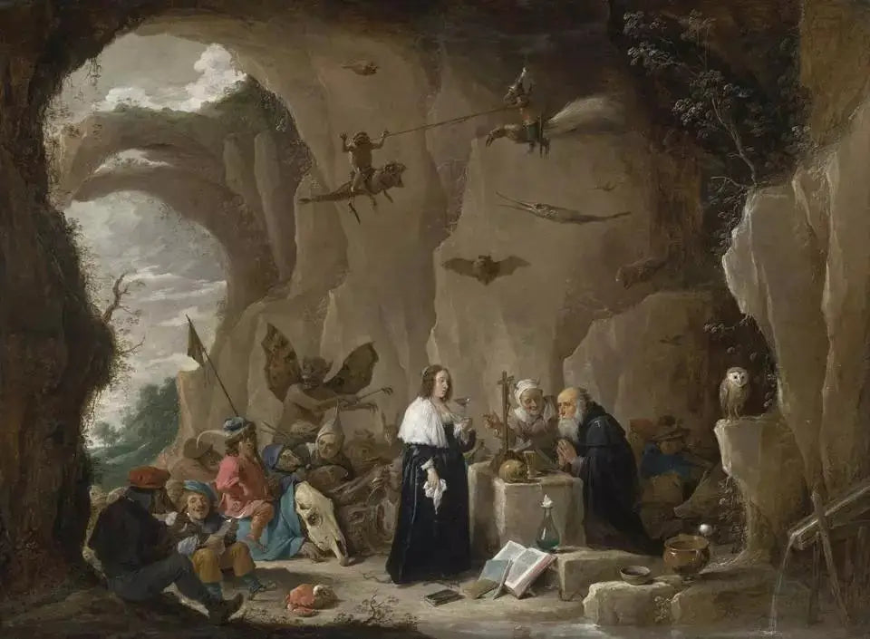 La Tentation de saint Antoine - David Teniers le Jeune - Alpha Reproduction