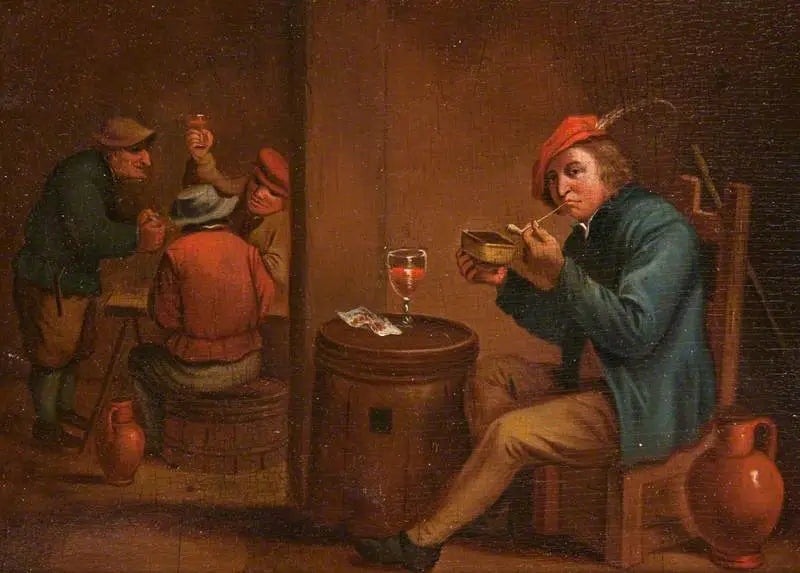 Scène de taverne - David Teniers le Jeune - Alpha Reproduction