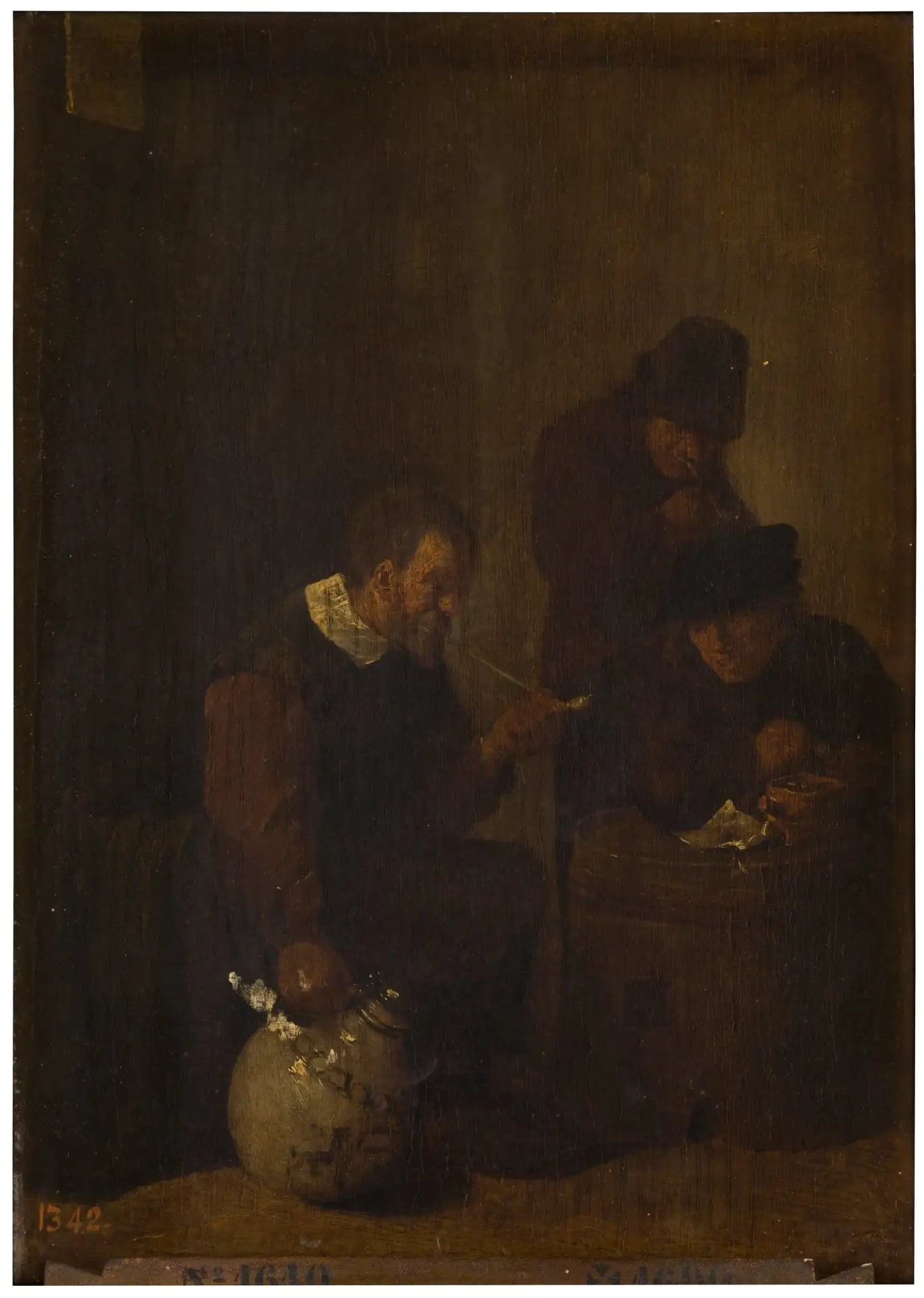 Groupe de fumeurs - David Teniers le Jeune - Alpha Reproduction