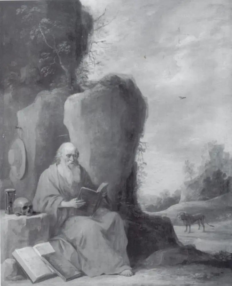 Saint Jérôme au désert - David Teniers le Jeune - Alpha Reproduction