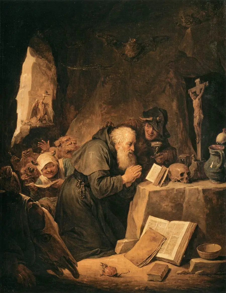 La Tentation de saint Antoine - David Teniers le Jeune - Alpha Reproduction