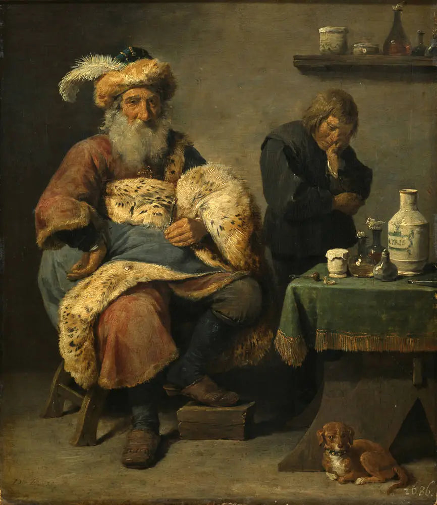 Le dentiste - David Teniers le Jeune - Alpha Reproduction