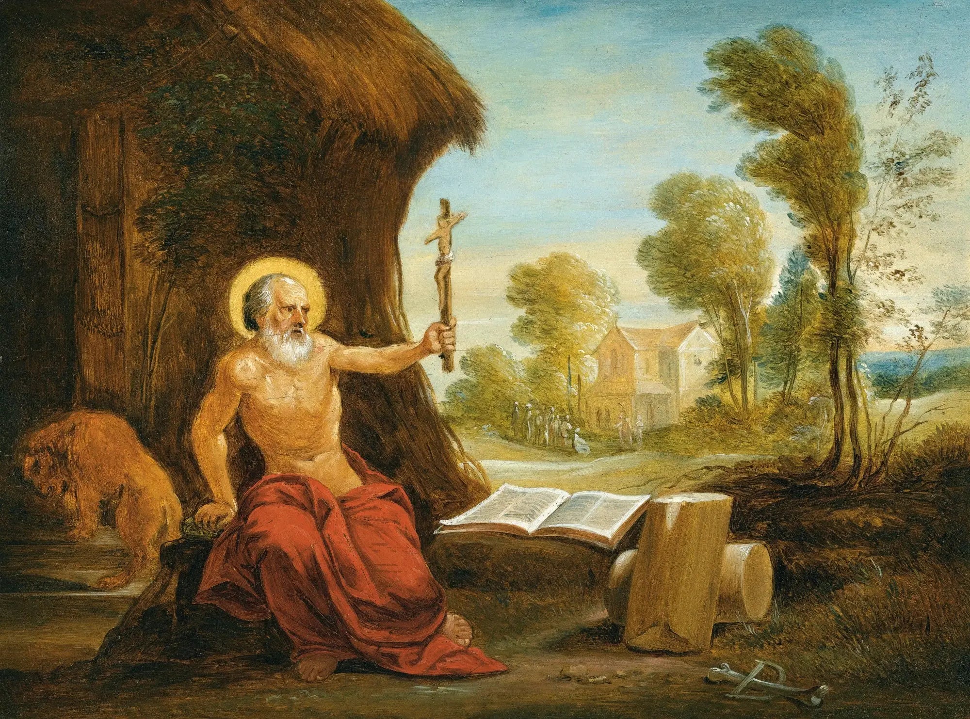 Saint Jérôme - David Teniers le Jeune - Alpha Reproduction