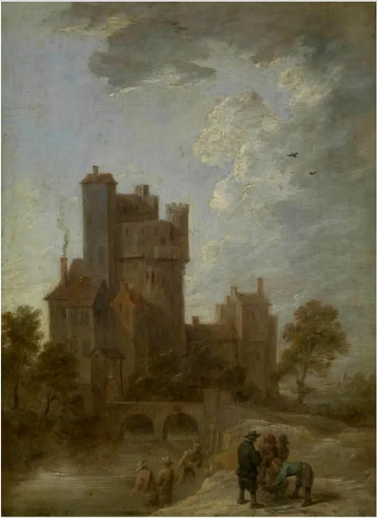 Matin - David Teniers le Jeune - Alpha Reproduction