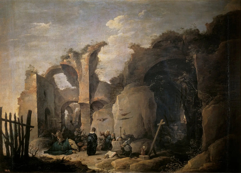 Le Tentazioni di Sant'Antonio Abate - David Teniers il Giovane