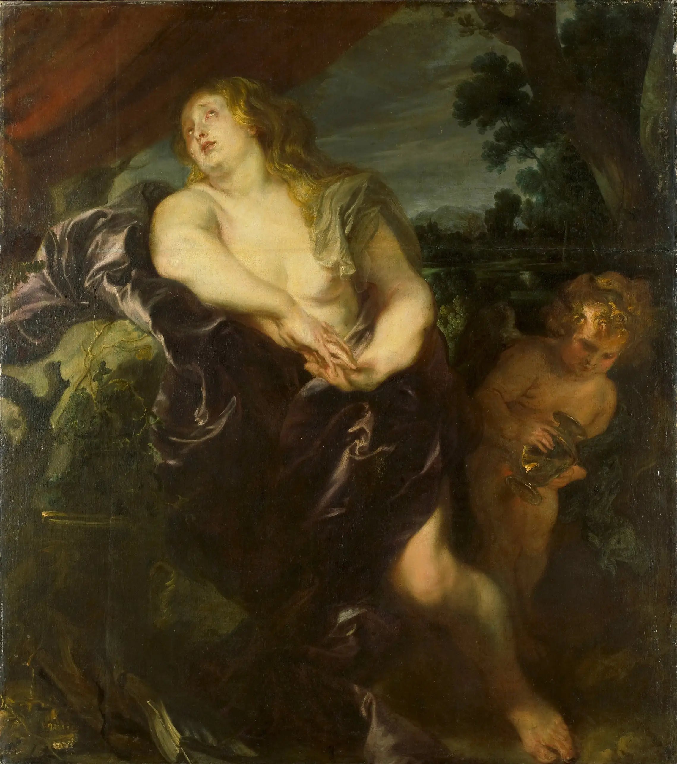 Madeleine pénitente - Antoine van Dyck - Alpha Reproduction