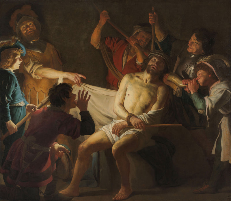 Il Cristo incoronato di spine - Gerrit van Honthorst