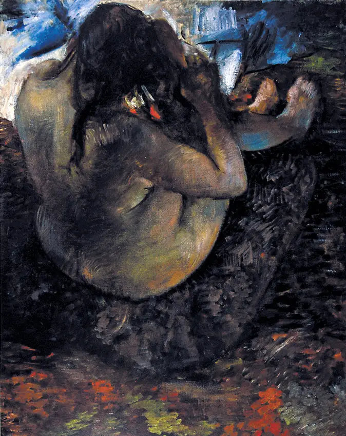Donna che si pettina - Edgar Degas