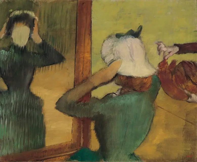 Presso la modista - Edgar Degas