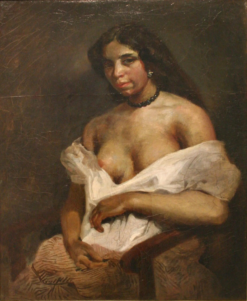 Aline la mulatta - Eugène Delacroix
