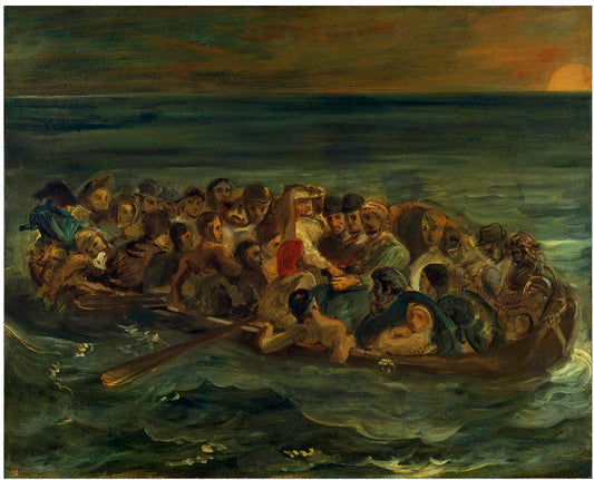 Le naufrage de Don Juan - Eugène Delacroix