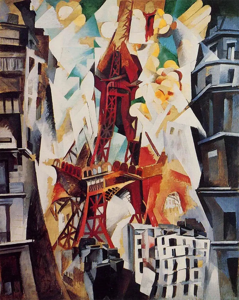 Champs-de-Mars, La Torre rossa - Robert Delaunay