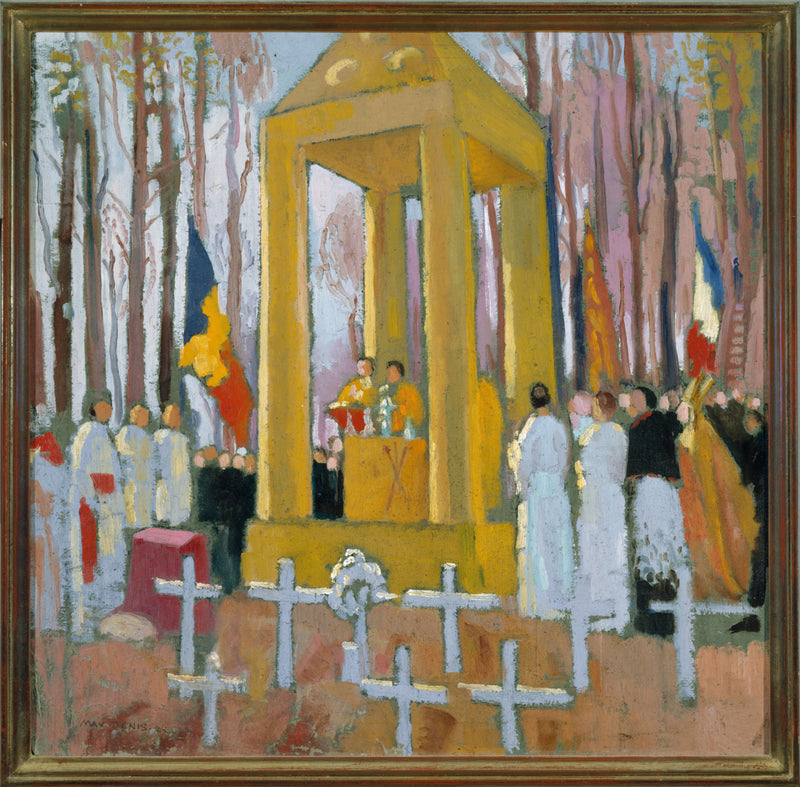 Messe davanti alla tomba di Ernest Psichari - Maurice Denis
