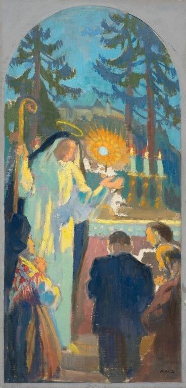 Santa Odile - Maurice Denis