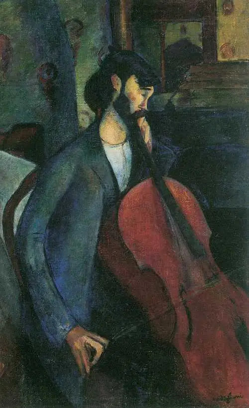 Il violoncellista - Amedeo Modigliani