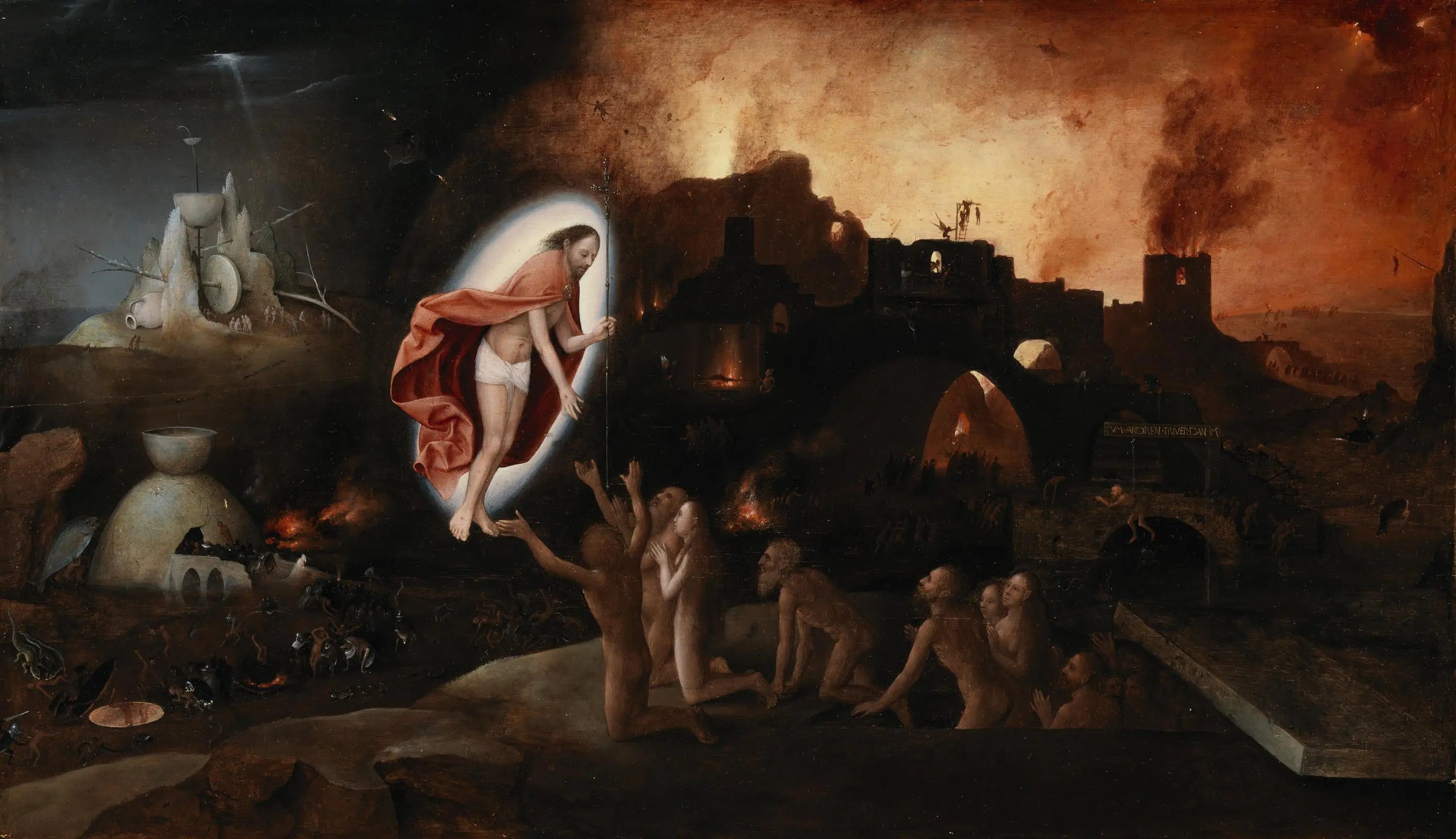 La Descente aux limbes - Hieronymus Bosch - Alpha Reproduction