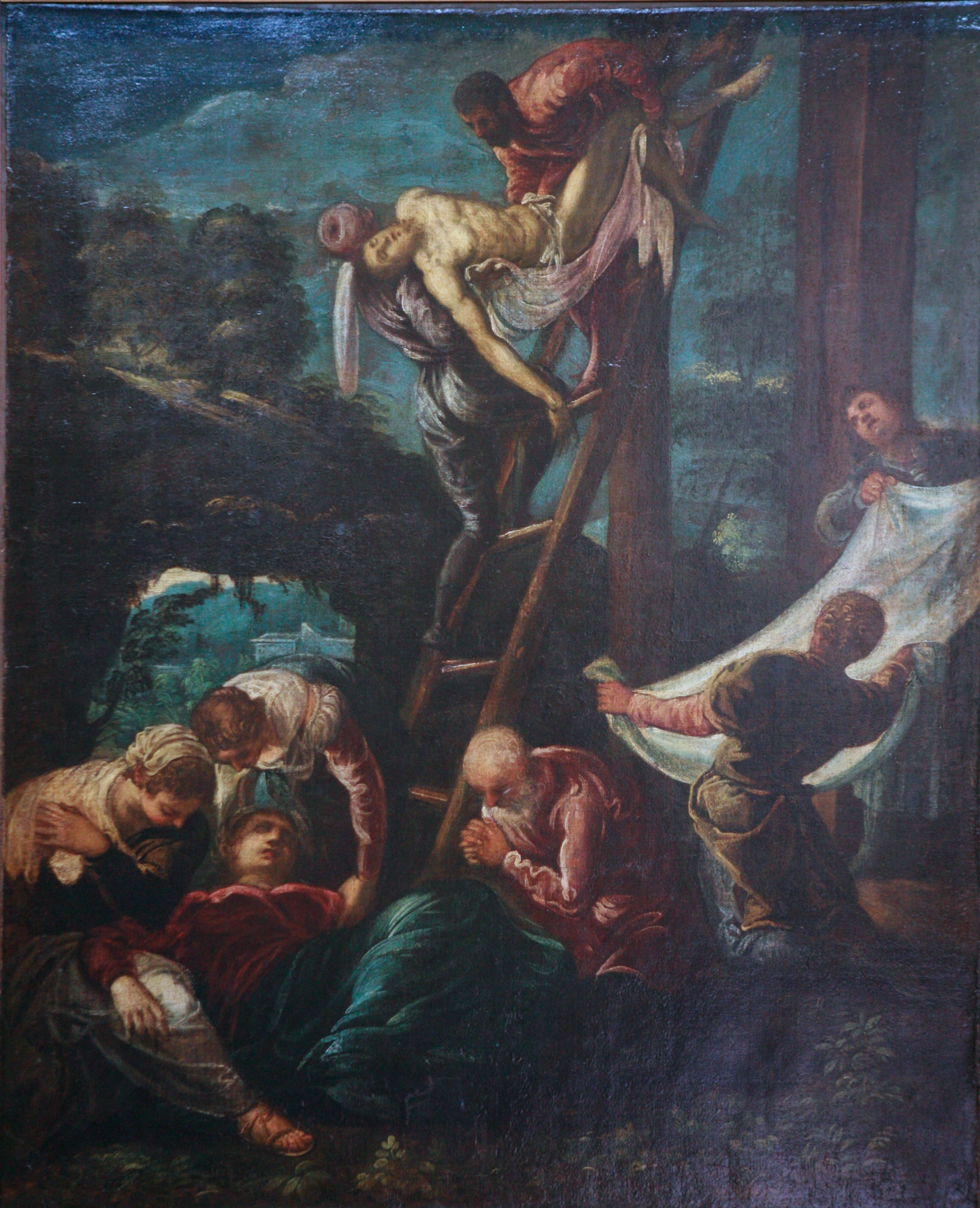 La Descente de croix - Jacopo Tintoretto - Alpha Reproduction