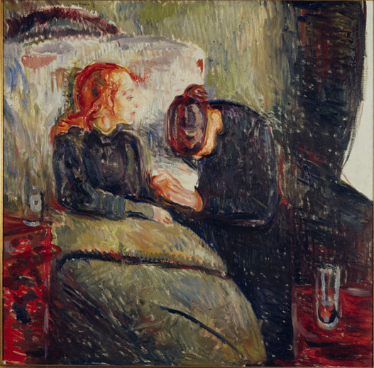 Reproduction du tableau « L'Enfant malade - Edvard Munch » par Alpha Reproduction en peinture à l’huile