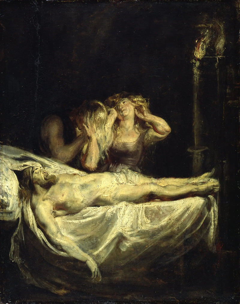 La lamentation sur le corps du Christ mort - Pietro Paolo Rubens