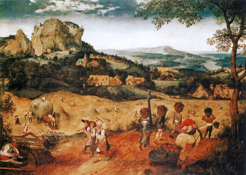La Fienagione - Pieter Brueghel il Vecchio