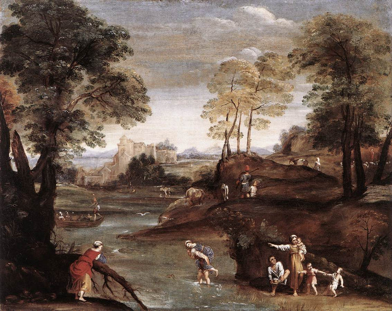 Paesaggio con Ford - Domenichino