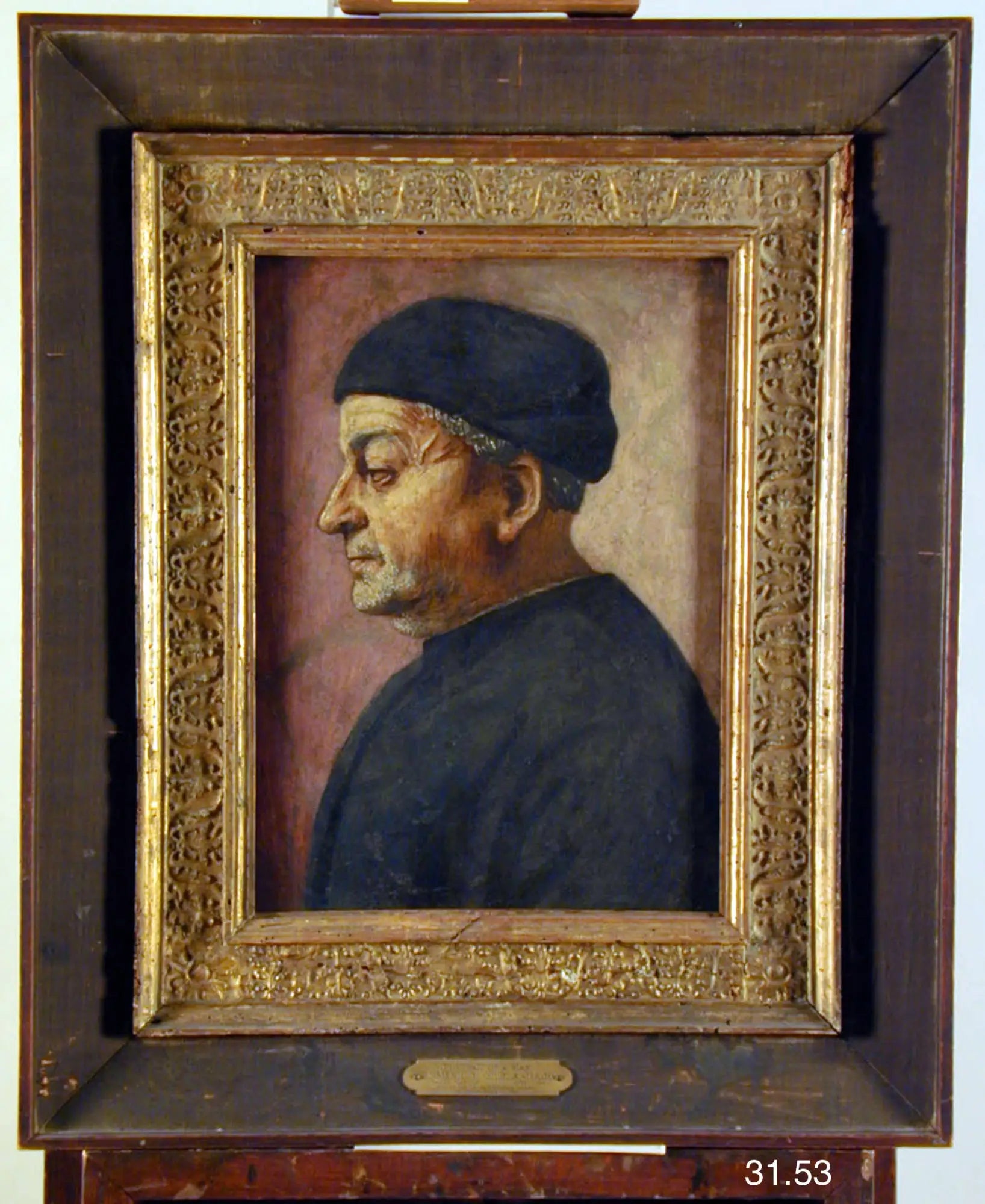 Portrait d’un homme - Domenico Ghirlandaio - Alpha Reproduction