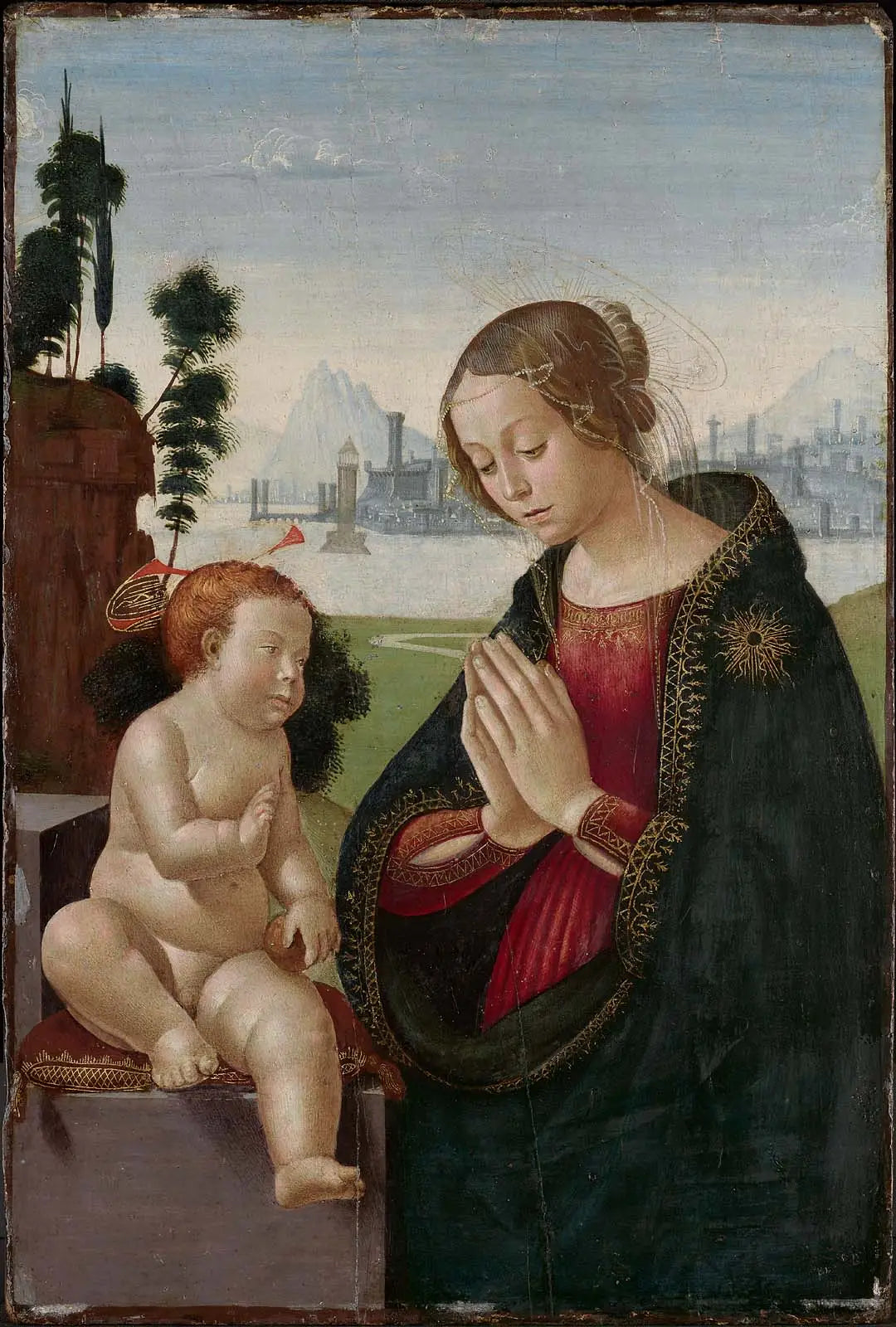 Vierge à l’Enfant - Domenico Ghirlandaio - Alpha Reproduction