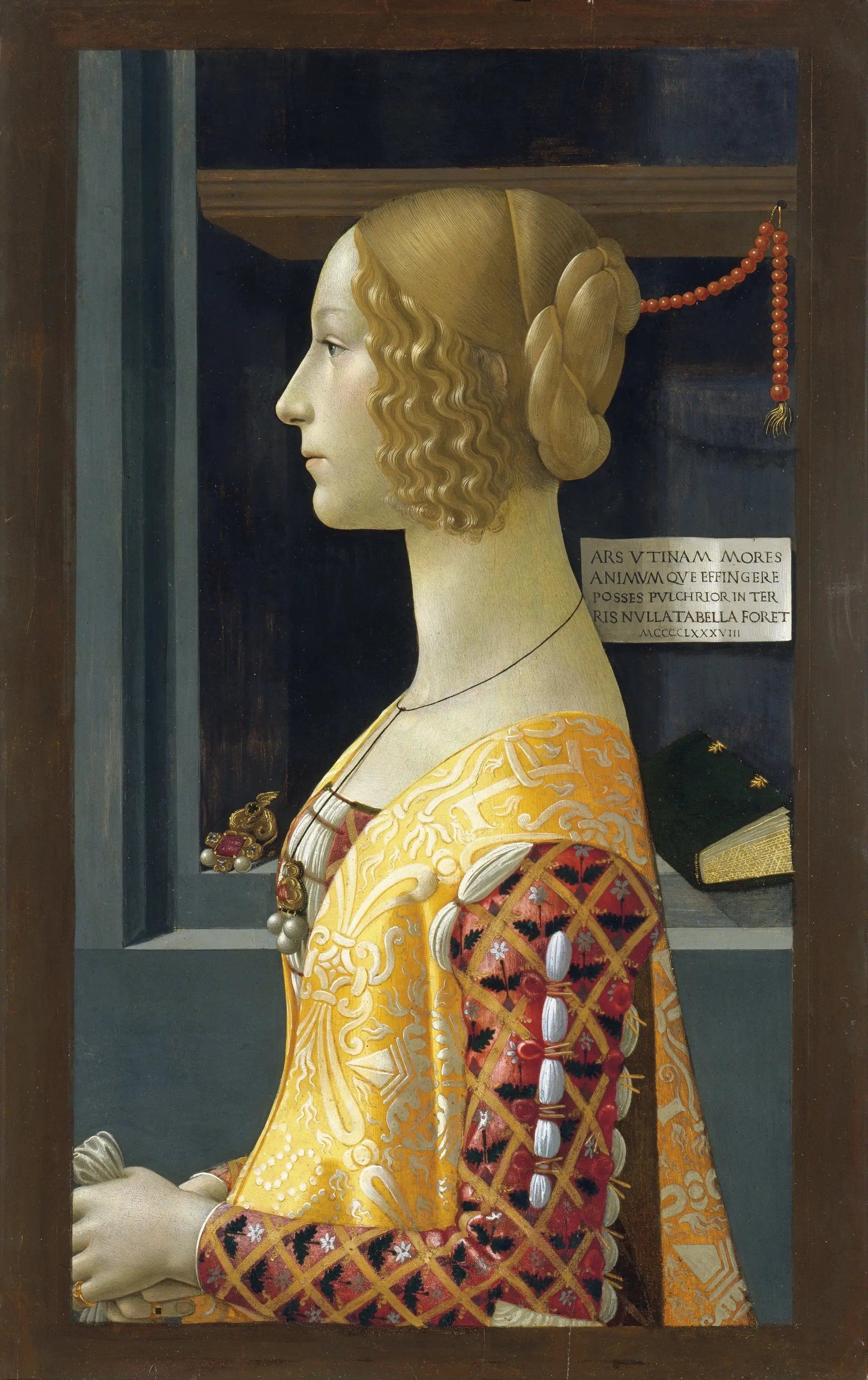 Portrait de Giovanna Tornabuoni - Domenico Ghirlandaio - Alpha Reproduction