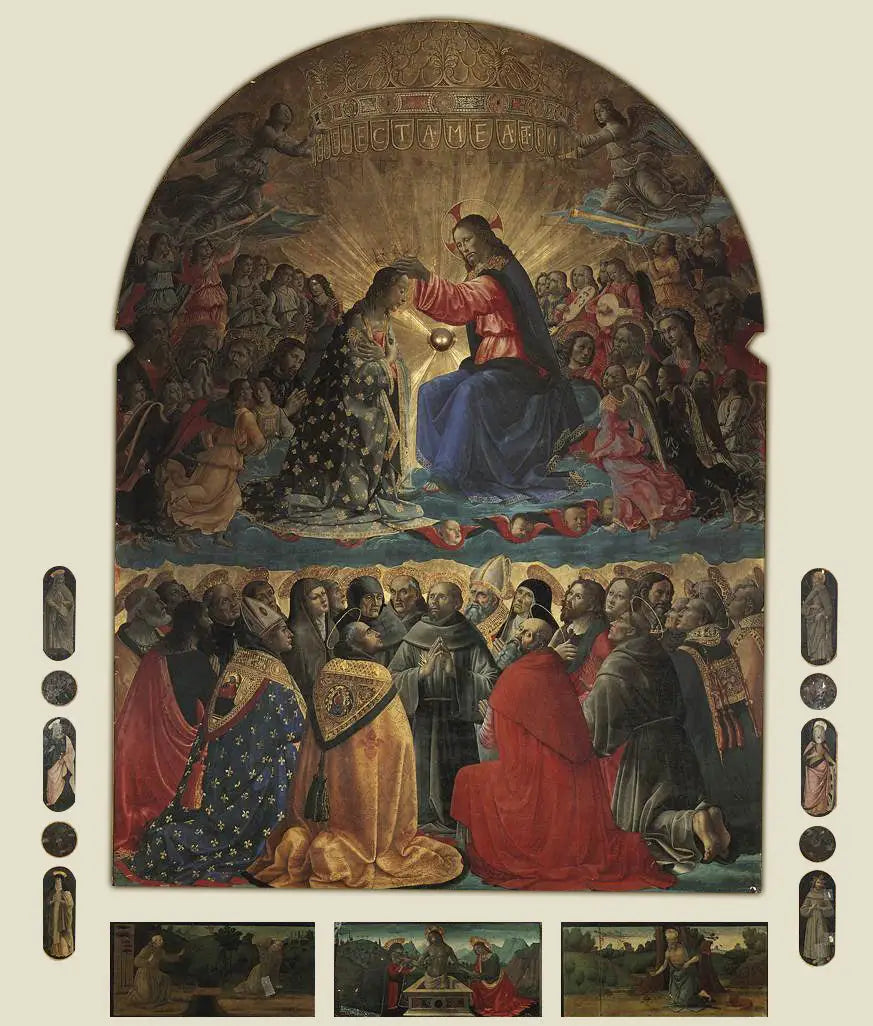 Couronnement de Narni - Domenico Ghirlandaio - Alpha Reproduction