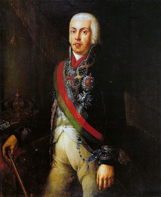 Portrait du roi Jean VI, Domingos Sequeira, 1800
