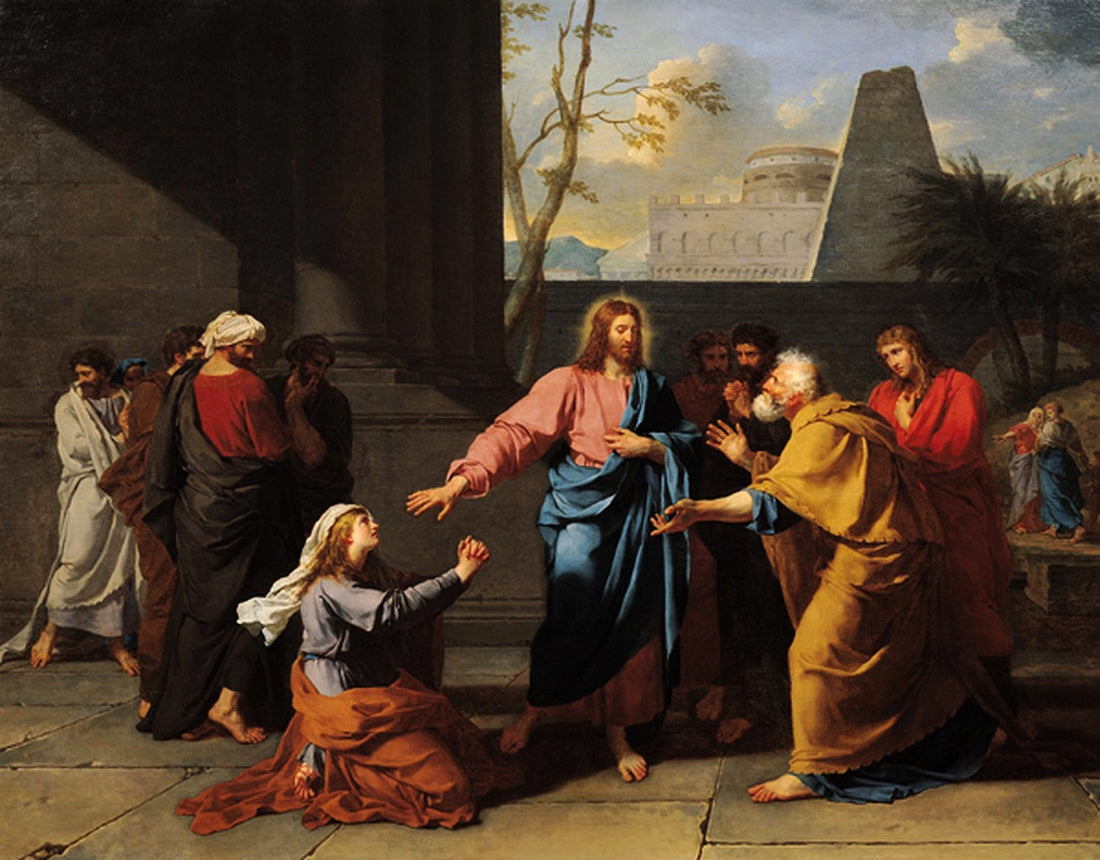 Le Christ et la Cananéenne - Jean-Germain Drouais