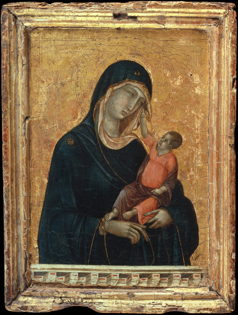 Vergine con Bambino - Duccio di Buoninsegna