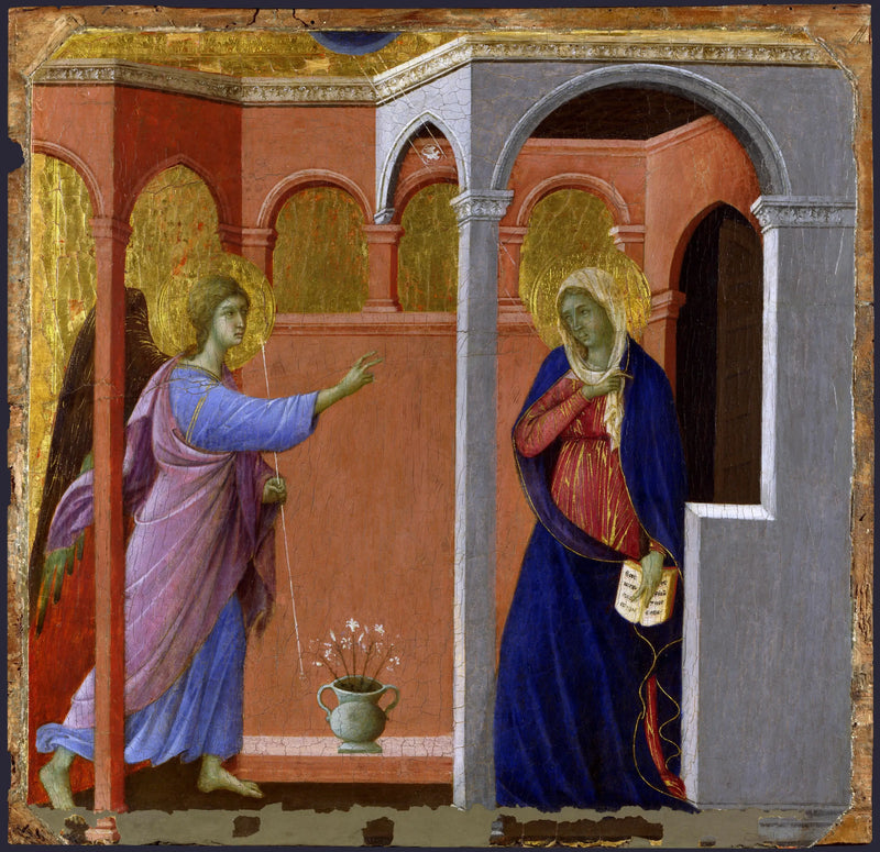 L'Annunciazione - Duccio di Buoninsegna